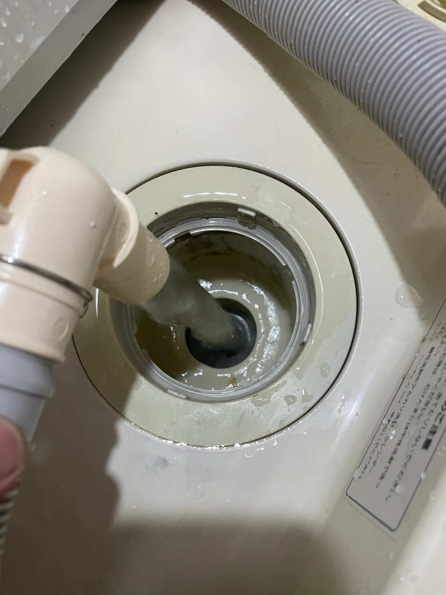 船橋市 洗濯排水不良